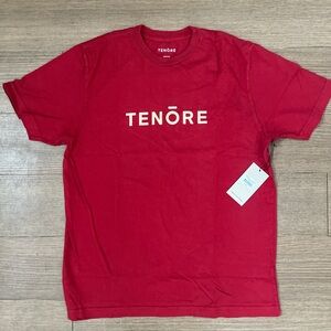 Tenore Red Flock Logo T shirt Bramd New Size M